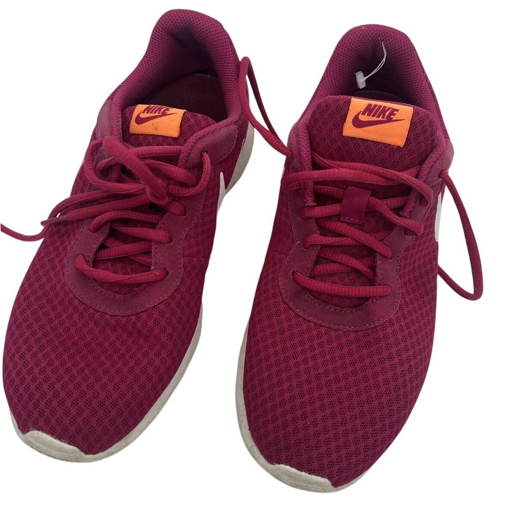 Nike Women's Tanjun Athletic Running Shoes Burgundy Red US‎ 9 UK 6.5 EU 40.5
